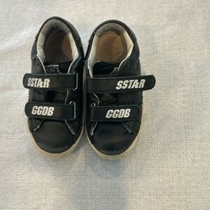 Black golden goose sneakers